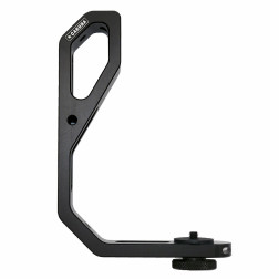Gimbal L bracket with 3 hot shoe mount+1/4 Screw Caruba