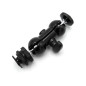 Dual Ball Head Bracket (coldshoe + 1/4 ''F to 1/4 ''M) Dual Ball Head Bracket (coldshoe + 1/4 ''F to 1/4 ''M)