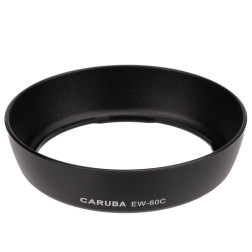 EW-60C Noir Protégez votre objectif avec le pare-soleil Caruba
