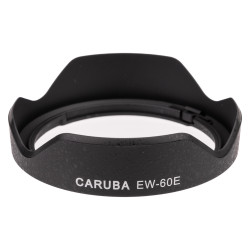 EW-60E Noir Protégez votre objectif avec le pare-soleil Caruba