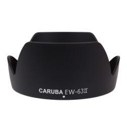 EW-63II Noir Protégez votre objectif avec le pare-soleil Caruba