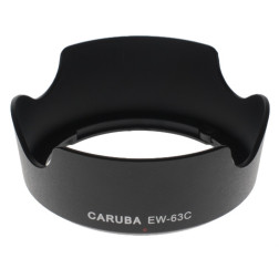 EW-63C Noir Protégez votre objectif avec le pare-soleil Caruba
