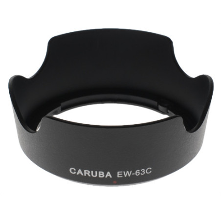 EW-63C Noir Protégez votre objectif avec le pare-soleil Caruba
