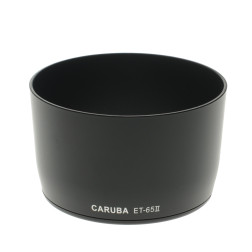 ET-65II Noir Protégez votre objectif avec le pare-soleil Caruba