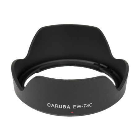 EW-73C Noir Protégez votre objectif avec le pare-soleil Caruba