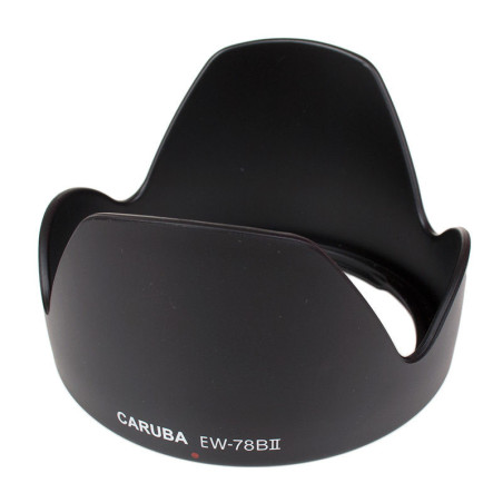 EW-78BII Noir Protégez votre objectif avec le pare-solei Caruba