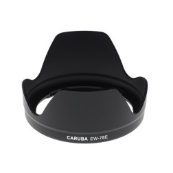 EW-78E Noir Protégez votre objectif avec le pare-soleil Caruba