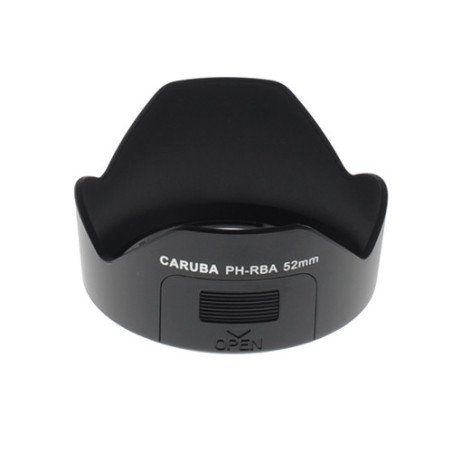 PH-RBA Noir Protégez votre objectif avec le pare-soleil Caruba