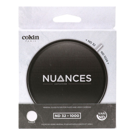 Round NUANCES NDX 32-1000 - 62mm (5-10 f-stops) Cokin