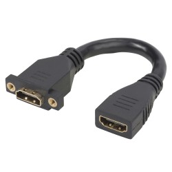 Raccord HDMI Femelle HDMI Femelle Cables-Cordons