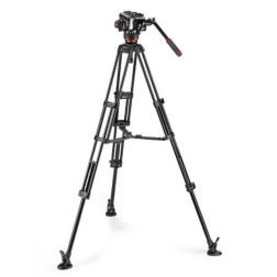 MVK504XTWINMA Rotule Video Fluide Trepied double extensi Manfrotto