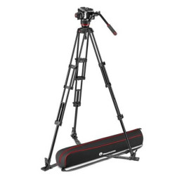 MVK504XTWINGA Rotule Video Fluide Trepied double extensi