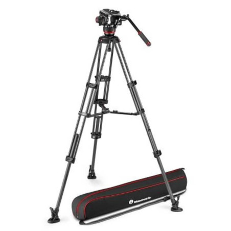 MVK504XTWINMC Rotule Video Fluide Trepied double extensi