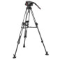 MVK509TWINFC Rotule vidéo Manfrotto 509 et trépied Fast Twin 645 Carbone