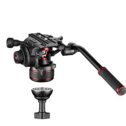 MVK608TWINFA Nitrotech 608 trepied Fast Twin 645 Alu Manfrotto