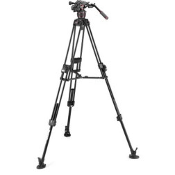 MVK608TWINFA Nitrotech 608 trepied Fast Twin 645 Alu Manfrotto