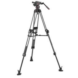 MVK608TWINFC Nitrotech 608 trepied Fast Twin 645 Carbone Manfrotto