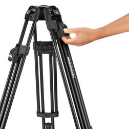 MVK612TWINFA Nitrotech 612 trepied Fast Twin 645 Alu Manfrotto