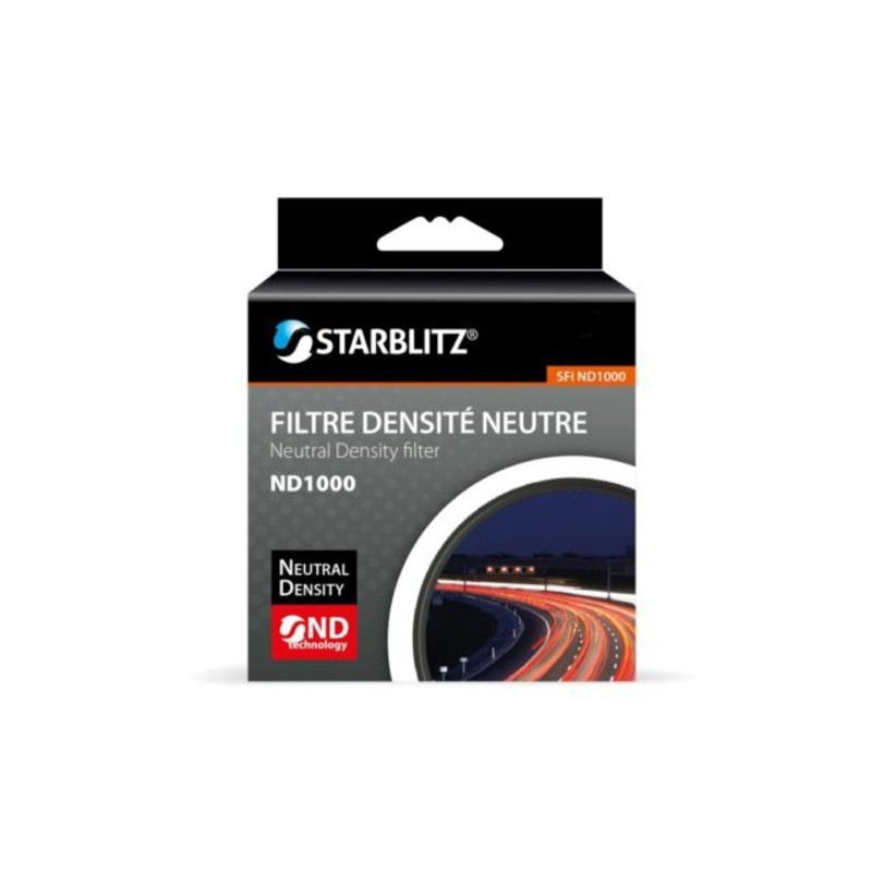 Filtre gris neutre ND1000 67 mm Filtre gris neutre ND1000 67 mm