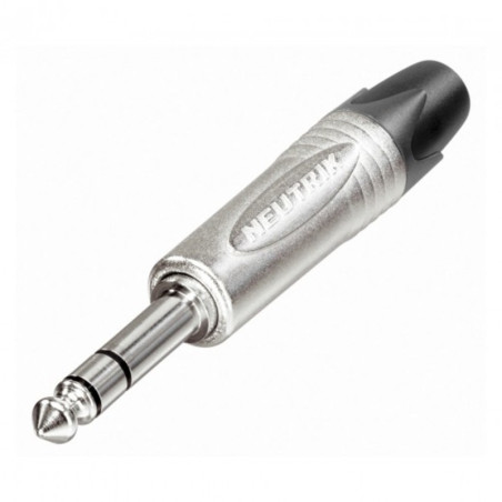 NP3X - Jack 6.3mm, 3 pôles, connecteur mâle Jack 6.3mm, Neutrik