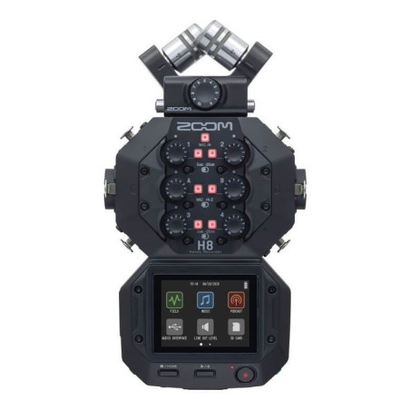 H8 Enregistreur Enregistreur audio de terrain 12 pistesM Zoom