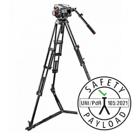 509HD,545GBK Trepied video charge max 13.5kg Kit 100Pro Manfrotto
