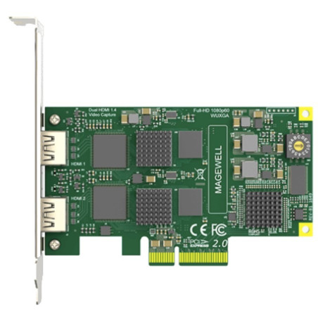 Pro capture dual HDMI Two-channel HD capture cardHDMI x