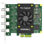 Four-channel HD capture card