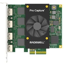 Four-channel HD capture card Four-channel HD capture car