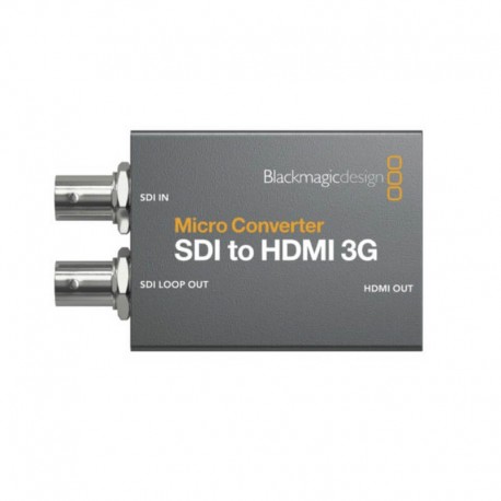 Micro converter SDI to HDMI 3G sans alimentation secteur Blackmagic Design