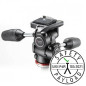 MH804-3W Rotule 3D charge max 10kg