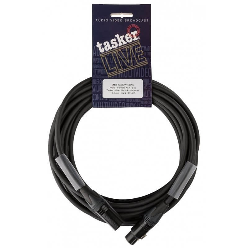 B01410- Câble DMX XLR 5 10 m