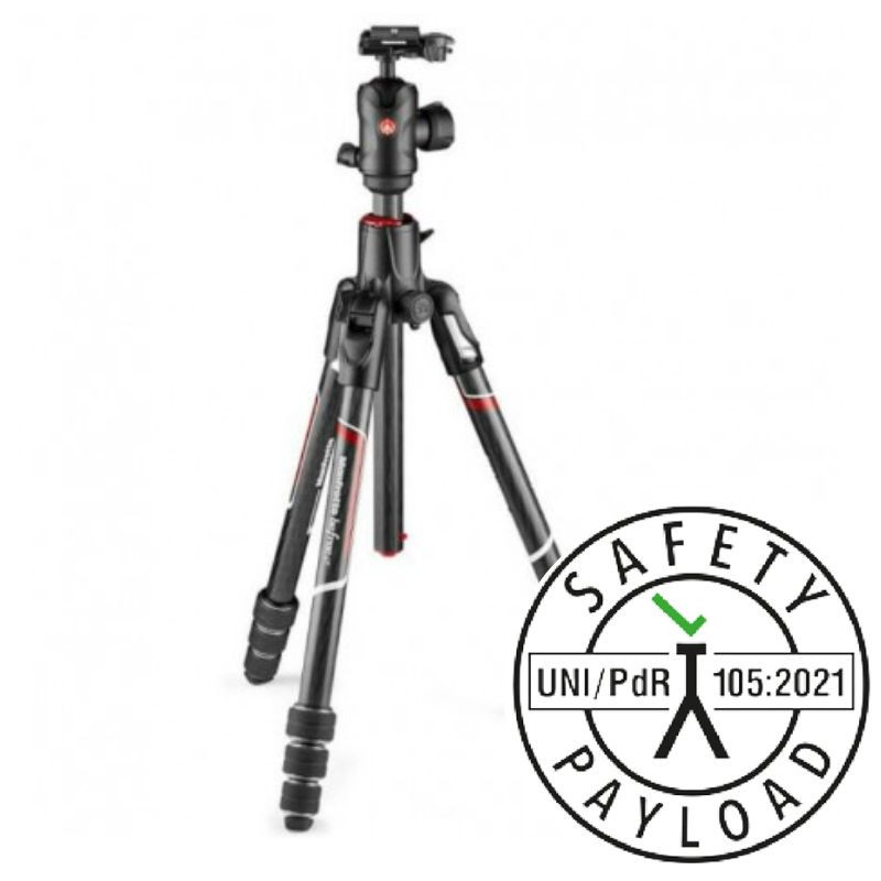 MKBFRC4GTXP-BH Kit Trépied Befree GT XPRO carbone noir