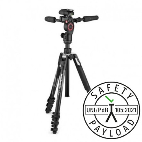 Kit Befree 3-Way Live Advanced Hybride Trépied voyage le Manfrotto