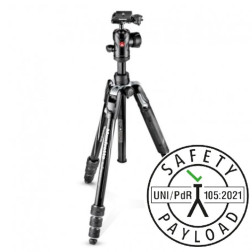 Befree Advanced M-lock Noir Kit Trépied de Voyage Advanc Manfrotto
