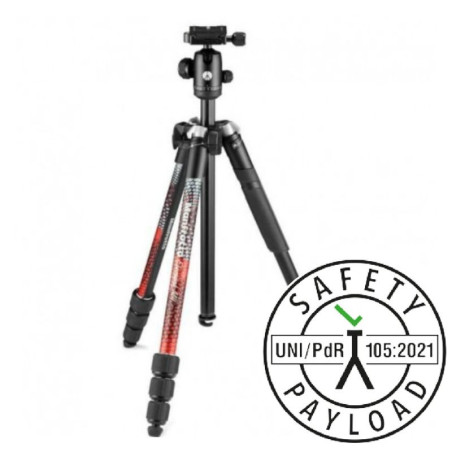 Element MII Aluminium Rouge Collection Element II, trépi Manfrotto