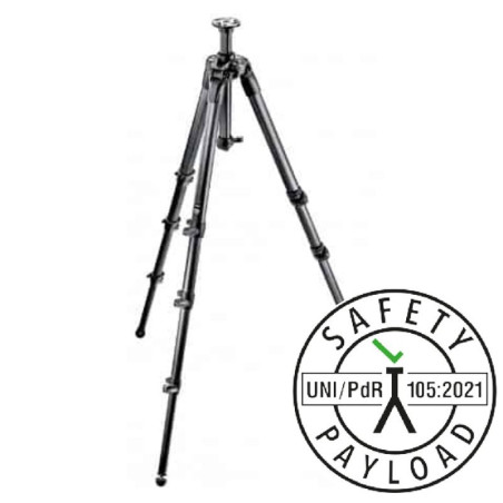MT057C4 Serie 057 Trepied Carbone 4 Sections Manfrotto