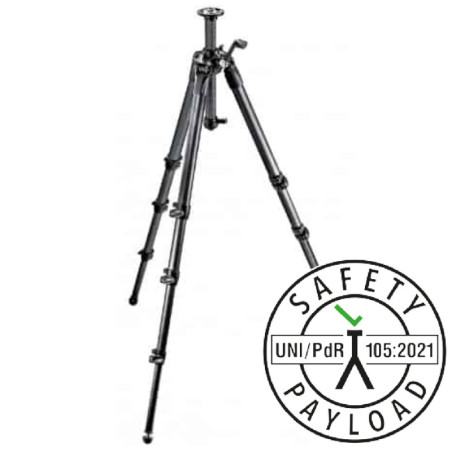 MT057C4-G Serie 057 Trepied Carbone 4 Sections Manfrotto