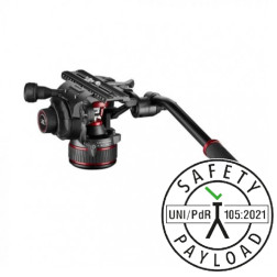 MVH612AH Nitrotech 612 Rotule Video avec Contrebalanceme Manfrotto