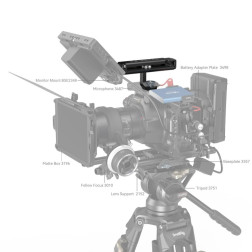 4153 Adjustable Top Handle (ARRI-Style Mount) Découvrez SmallRig