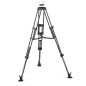 MVTTWINMC Trépied vidéo carbone, twin-leg, entretoise mi-hauteur MVTTWINMC Trépied vidéo carbone, twin-leg, entretoise mi-hauteur
