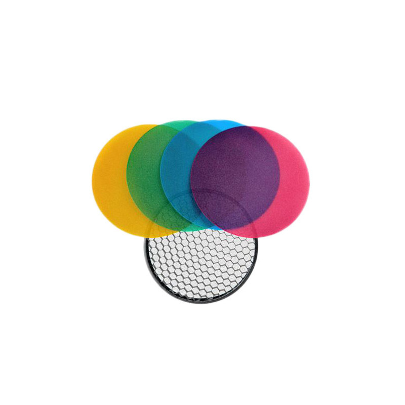 Witstro Flash Color Grid Reflector kit 120mm