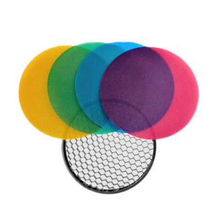 Witstro Flash Color Grid Reflector kit 120mm Godox