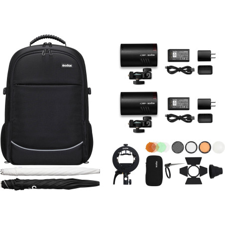 AD100Pro Dual Kit Découvrez le kit dual Godox AD100Pro, Godox