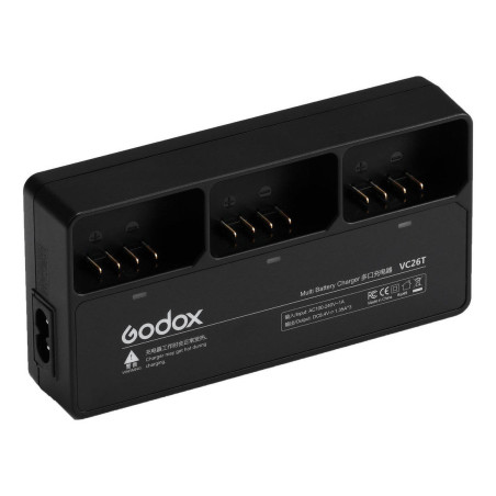 V1 Multiple Battery Charging Station Découvrez la statio Godox
