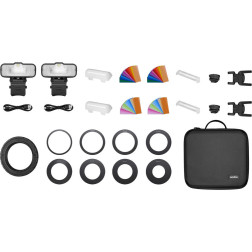 Macro Ring Flash Two Light Kit MF-12 Découvrez le Godox