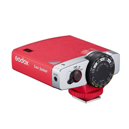 Retro Lux Junior Red Découvrez le Godox Lux Junior, le f
