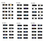 Slide Filter Full Set (60 pcs)