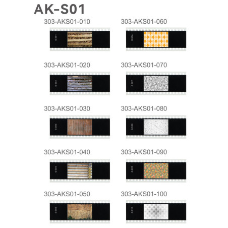 Slide Filter AK-S01 (10 pcs) Découvrez le Godox Slide Fi Godox