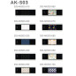 Slide Filter AK-S03 (10 pcs) Slide Filter AK-S03 (10 pcs)